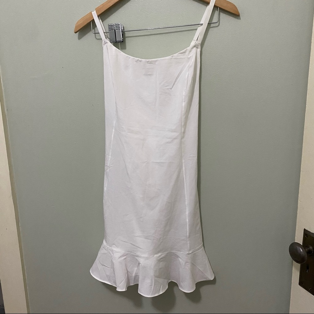 OFFLINE white ruffle dress